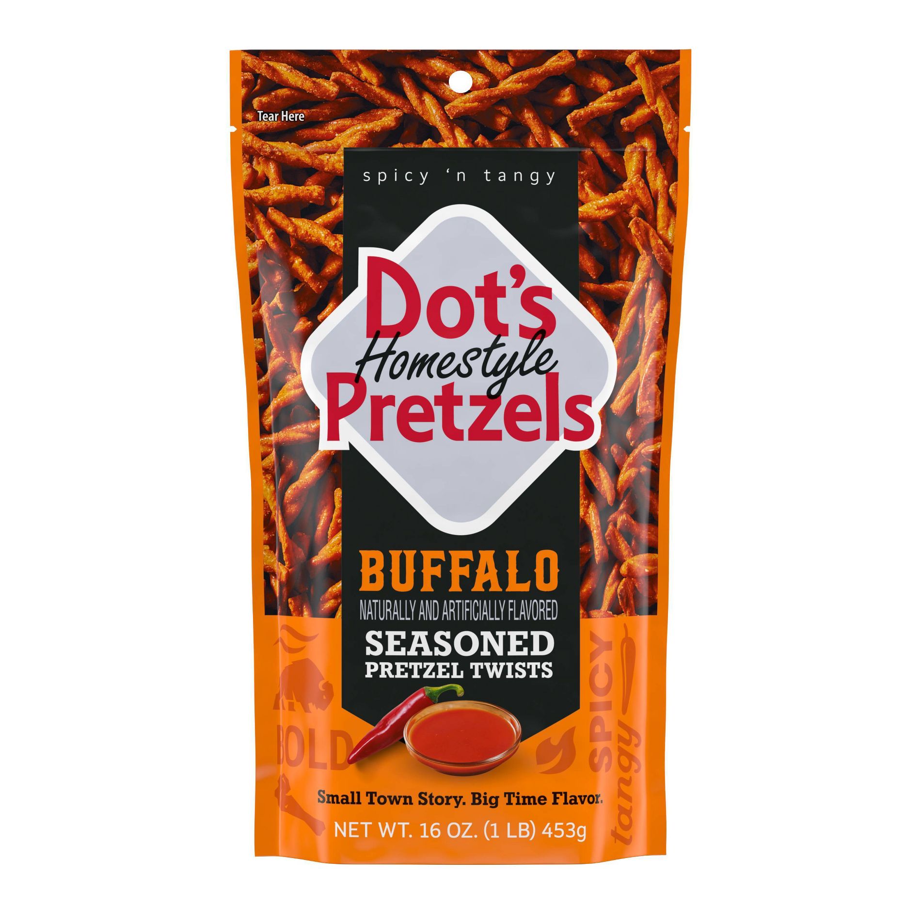 Dot's Homestyle Pretzels Buffalo - 16oz