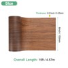 Unique Bargains Self Adhesive Wood Grain Design Durable Easy to Apply Repair Tape - 3 of 4