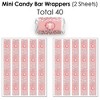 Big Dot of Happiness Pink Elegant Cross - Girl Religious Party Candy Favor Sticker Kit - 304 Pieces - 3 of 4