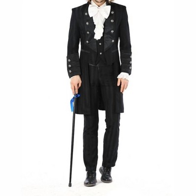 Men's Gothic Striped Pants - Pentagramme