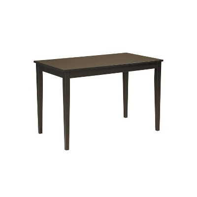 Kimonte Rectangular Dining Room Table Wood/Brown - Signature Design by Ashley