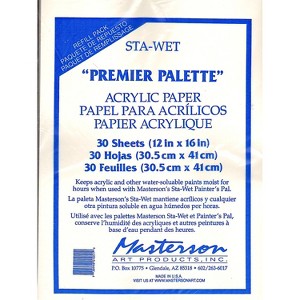 Masterson Premier Acrylic Paper And Sponge Refills Pack Of 30 Acrylic Paper Refill [Pack Of 2] - 1 of 1