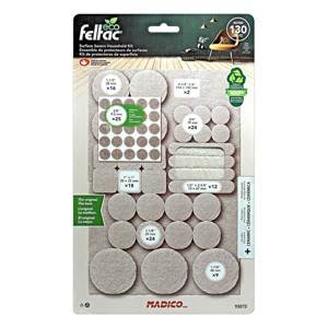 Richelieu Eco Feltac Furniture Slides Bonus Packs and Multipacks Beige - 1 of 4
