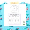 Ola! Otter Oversize Tee - Frog & Lotus-Blue - 4 of 4