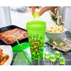 Silver Buffalo Teenage Mutant Ninja Turtles "Pizza Party" Color-Changing Plastic Tumbler - 4 of 4