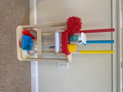 Kidoozie Just Imagine Cleaning Essentials Playset, Pretend Play Broom, Mop,  Duster, Dust Pan, Bucket, Ages 2+ : Target