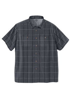 KingSize Short Sleeve Printed Sport Shirt