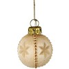 Marolin 2.25 In Christmasballs Ornament Vintage Look Gold Tree Ornaments - 2 of 3