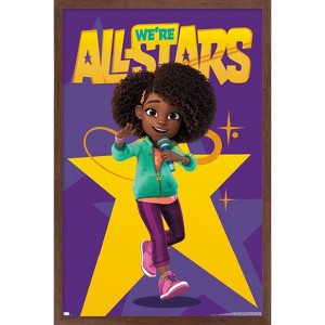 Trends International Karma's World - All-Stars Framed Wall Poster Prints - 1 of 4