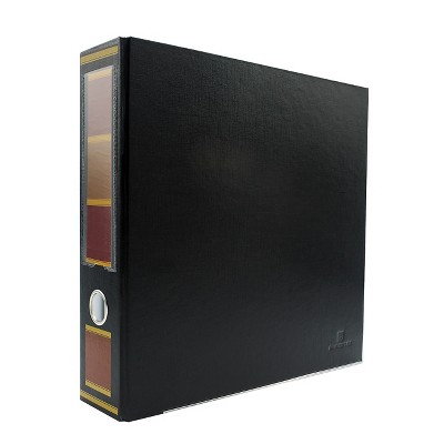 Bindertek 3-Ring 3-Inch Premium Binders Barrister Black 3EFN-BB