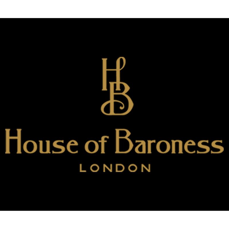 Men's Cruella House of Baroness London Logo Gold  T-Shirt - Black - 2X Large, 2 of 5