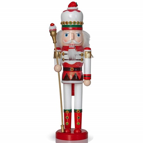 Ornativity Strawberry Toy Soldier Wooden Nutcracker - 15 In : Target