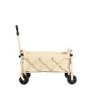 Lightweight Portable Folding Steel Wagon Carts With Wheels,Outdoor Utility Wagon For Camping Shopping Sports Fishing -The Pop Home - 3 of 4