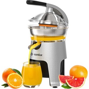 Eurolux Die Cast Stainless Steel Electric Citrus Juicer, 300W of power, 2 Filters - 1 of 4