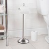 Freestanding Toilet Tissue Holder Chrome/aqua - Nu Steel : Target