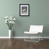 Trademark Fine Art -Edouard Manet 'Flowers In a Crystal Vase' Matted Framed Art - 3 of 4