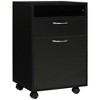 NicBex Mobile File Cabinet Storage Cabinet Organizer with Drawer and Cabinet, Printer Stand with Castors for Home, Office - 3 of 4