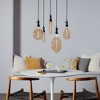 GE 40W Vintage Style PS52 LED Light Bulb Amber Glass - 4 of 4