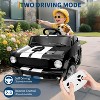 coucheta  Ride on Licensed Shelby GT350, 12V Ride on Toys for Toddlers with Remote Control, Licensed Ford Shelby Kids Electric Vehicle - 2 of 4