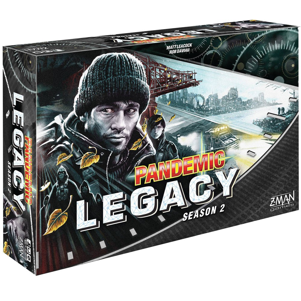 Photos - Board Game Z-MAN Zman Games Pandemic: Legacy Season 2   (Black Edition)