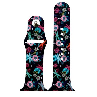 Olivia Pratt Multiple Printed Silicone Apple Watch Band