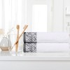 Charming Floral Accent Cotton Towel Set by Blue Nile Mills - 2 of 4