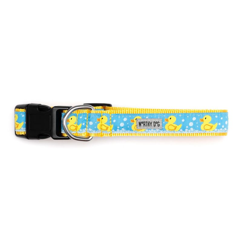 The Worthy Dog Rubber Duck Dog Collar, 3 of 5