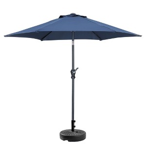 Ainfox 7.5ft Patio Umbrella With Umbrella Base - 1 of 4