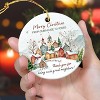 Lomsoe Neighbor Christmas Ornament 2025 Neighbor Gifts Holiday Thank You Gift Ceramic Ornament for Christmas Tree Decorations Christmas Gift - 3 of 4