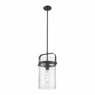 Pilaster - 1 Light Stem Hung Pendant In Industrial Style-17.13 Inches Tall and 9.38 Inches Wide