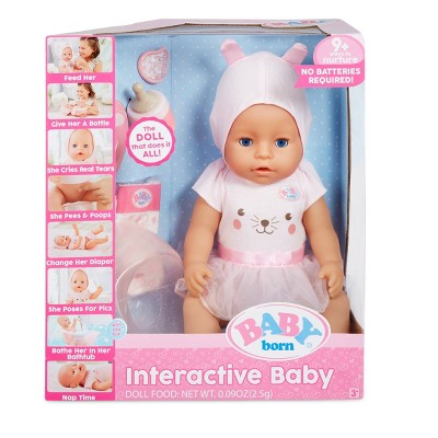 baby born interactive doll target