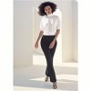 VENUS Womens Smocked Mock-Neck Crop Top - 2 of 4