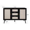 Suki 3-Drawer Accent Storage Cabinet, Decorative Storage Cabinet for Living Room, Bedroom and Dining Room - The Pop Home - 3 of 4