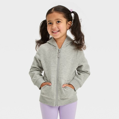 Girls fleece zip up hoodie online