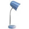 Simple Designs Sleek Essentials Minimalist Metal Desk Lamp Blue - 2 of 4