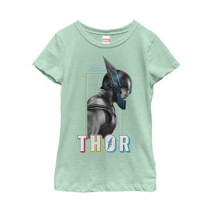 Girl's Marvel Thor: Ragnarok Profile T-Shirt - 1 of 3