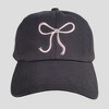 Anna-Kaci Women's Baseball Cap with Bow Embroidery - 2 of 4