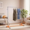 Z Rack 220LBS Portable Rolling Clothes Rack | Heavy Duty Garment Rack with Nesting Base, 59" Length & 360° Wheels - 2 of 4