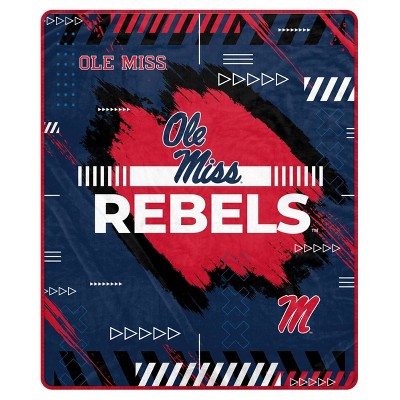 NCAA Ole Miss Rebels Game Tech Ultra Cozy Throw Blanket