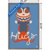 Trends International Disney Tim Burton's The Nightmare Before Christmas - Hugs Framed Wall Poster Prints - 3 of 4