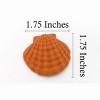 Collectible Wildlife Gifts | Scallop Shell, Lion's Paw, Orange Shell, Ocean, Sea Life, Plastic Model,  Animal, Life Like, Gift,  1 3/4"  F4115 B96 - 2 of 4