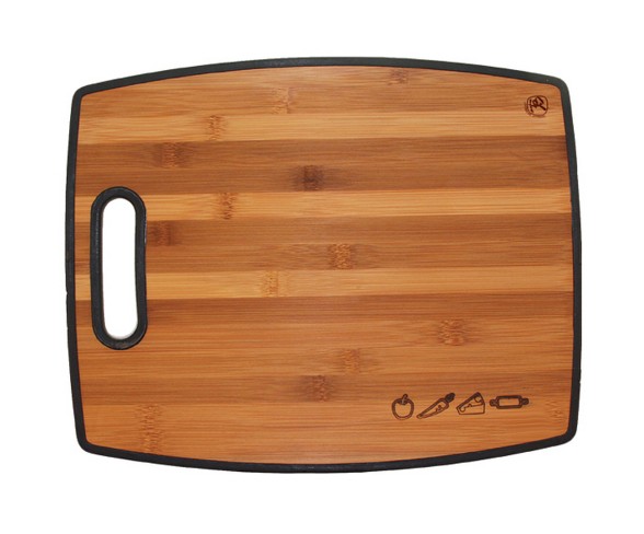 Totally Bamboo 2-in-1 Bamboo Cutting Board 15"