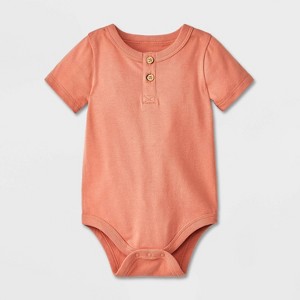 Baby Boys' Henley Bodysuit - Cat & Jack™ - 1 of 4