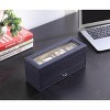 CAVINAS Jewelry Box Glass Jewelry Organizer Case Jewelry Armoire Organizer - 2 of 4