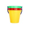 Spielstabil 3 Pack - Large Sand Pails Beach Toys (3 Buckets Included - Colors Vary) - Made in Germany - 3 of 4