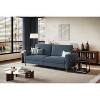 84" 3 Seater Sofa Couch for Living Room, Modern Loveseat, Boucle Sofa with Deep Seats, Wide Armrests, Wood Legs, Easy Assembly - 2 of 4