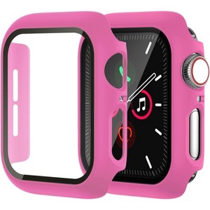 Entronix Case Compatible with iWatch Series 6/5/4/SE (3rd/2nd/1st Gen), 40mm - Hard Cover w/ Built-In Screen Protector - 1 of 4