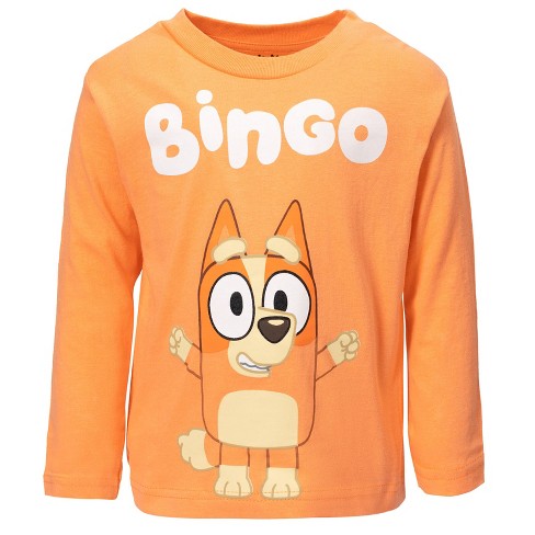 Bluey Bingo Chilli Mom Bandit Dad Long Sleeve Matching Family T-shirt  Toddler To Adult : Target