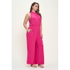 WEST K Women's Nina Plus Size Halter Neck Jumpsuit - 2 of 4