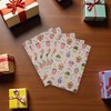 Unique Bargains Gift Wrap Paper Glossy Coated Paper 27.56 " x 19.69 " 5 Pcs - 2 of 4